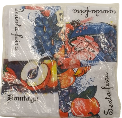 PANO PRATO SEMANARIO COLORIDO 7UN