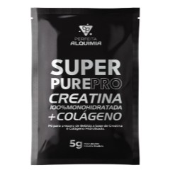 CREATINA E COLAGENO HIDROLISADO SACHE PERFEITA ALQUIMIA 5G