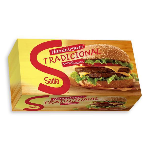 BIFE HAMBURG 56G BOVINA SADIA