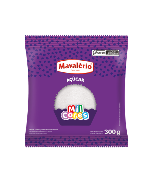 ACUCAR BRANCO 300G MAVALERIO