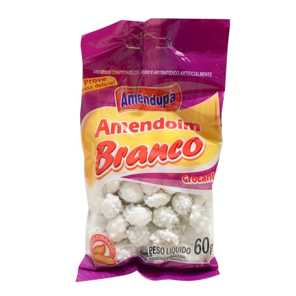 AMENDOIM BRANCO 60G C/26UN AMENDUPA