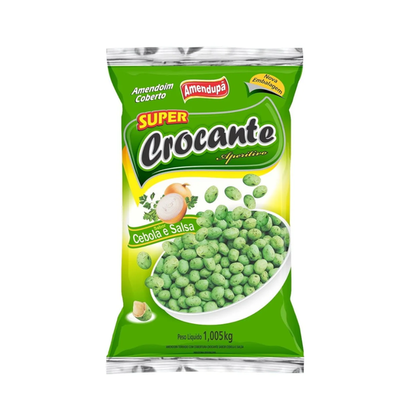 AMENDOIM CROC. CEBOLA E SALSA 1,005KG AMENDUPA