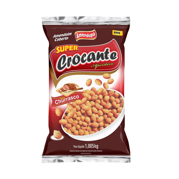 AMENDOIM CROC. CHURRASCO 1,005KG AMENDUPA