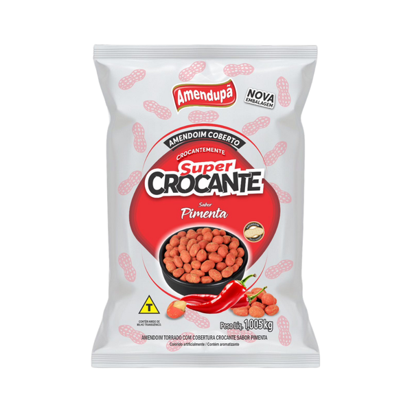 AMENDOIM CROC. PIMENTA 1,005KG AMENDUPA