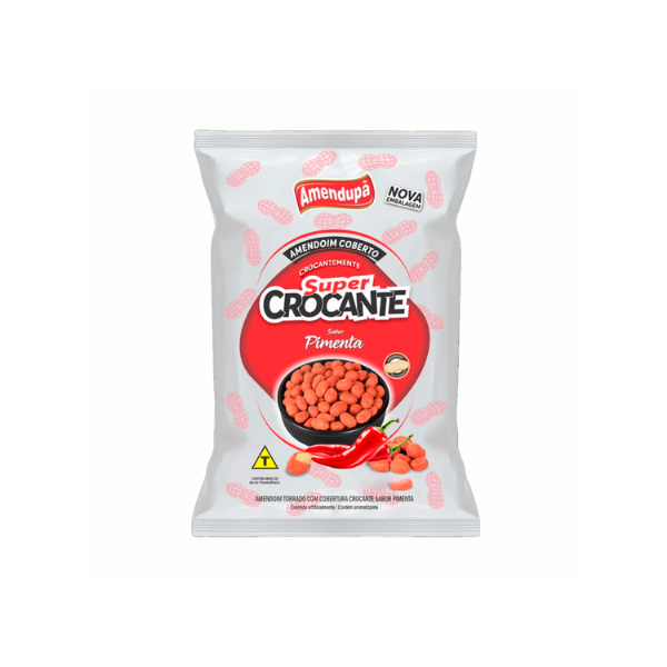 AMENDOIM CROC. PIMENTA 300G AMENDUPÃ
