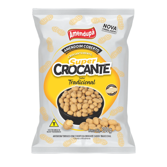 AMENDOIM CROC. TRADICIONAL 300G AMENDUPA