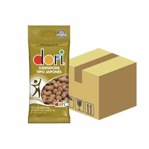 AMENDOIM JAPONES 70G C/30UN DORI