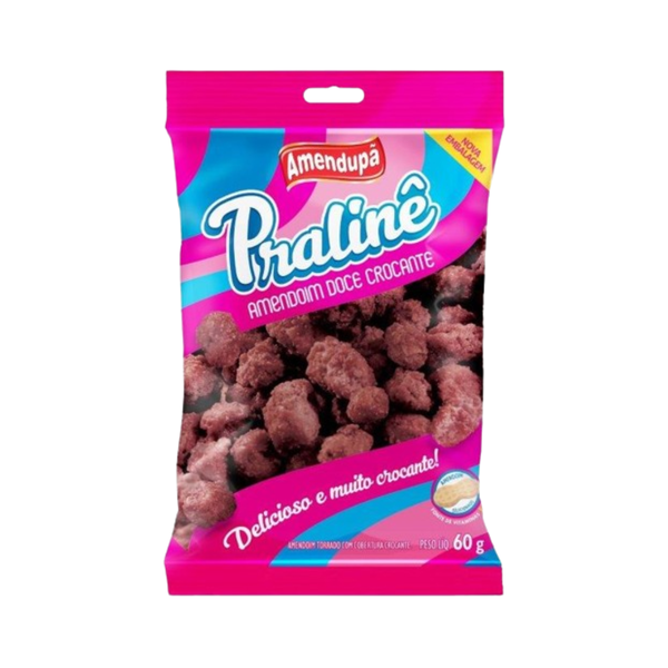 AMENDOIM PRALINE 60G AMENDUPA