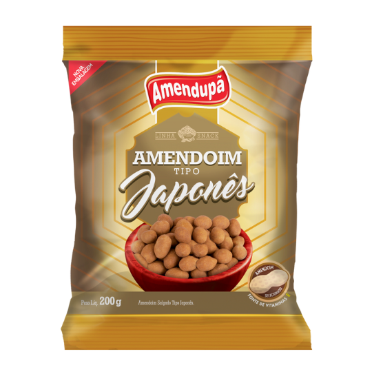 AMENDOIM SALGADO JAPONES 200G AMENDUPA