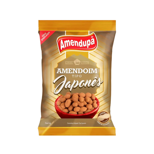 AMENDOIM SALGADO JAPONES 750G AMENDUPA