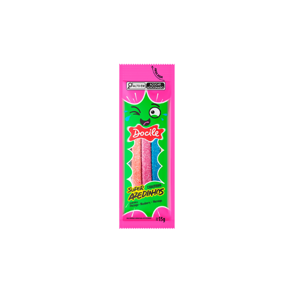 BALA CANUDINHO SUPER AZEDINHO 15G DOCILE