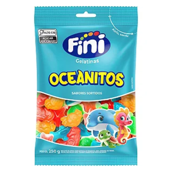 BALA GELATINA OCEANITOS 250G FINI
