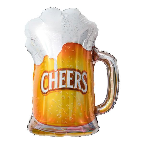 BALAO METAL. CANECA DE CHOPP 70CM DAFESTA
