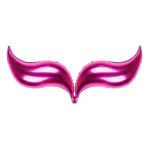 BALAO METAL. CAUDA SEREIA ROSA 45CM DAFESTA