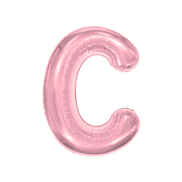 BALAO METAL. LETRA ROSE C 45CM DAFESTA
