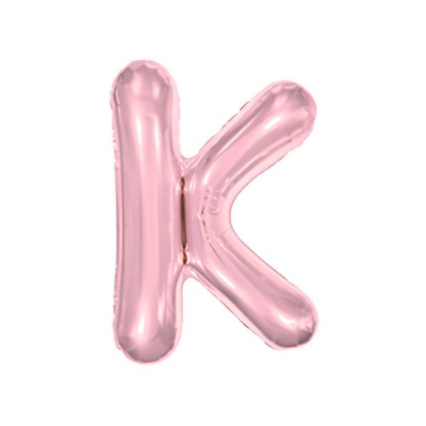 BALAO METAL. LETRA ROSE K 45CM DAFESTA