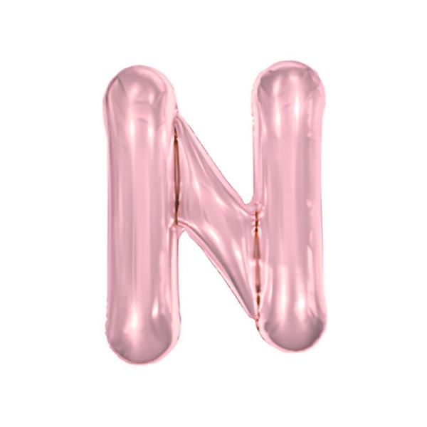BALAO METAL. LETRA ROSE N 45CM DAFESTA