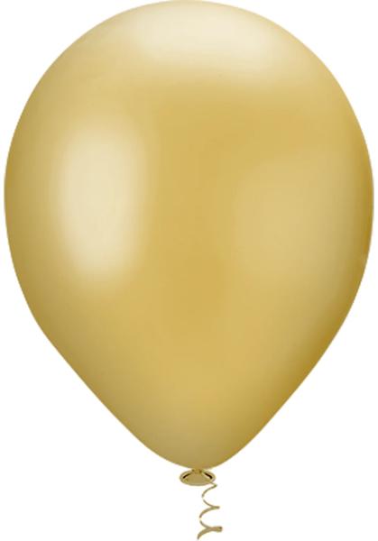 BALAO PEROLA OURO 9" PIC PIC C/25UN