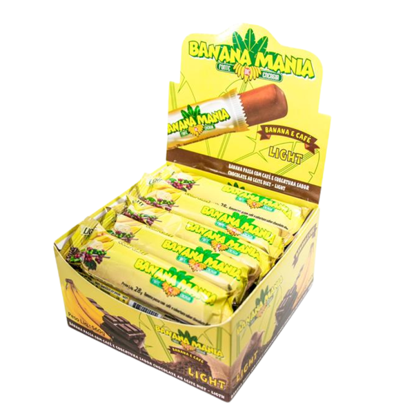 BANANA PASSA CHOC. AO LEITE LIGHT 28G