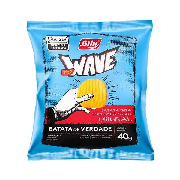 BATATA TOP WAVE TRADICIONAL 40G C/20UN BILU