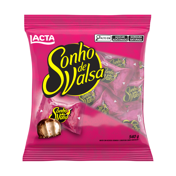 BOMBOM SONHO DE VALSA 540G LACTA