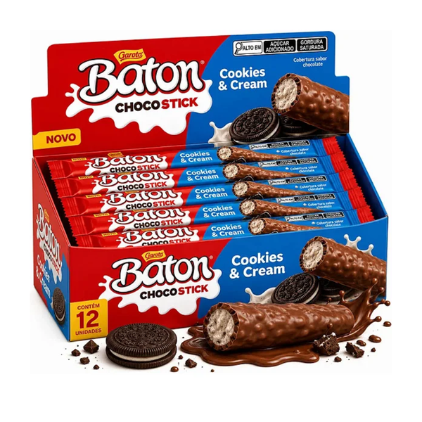 BTN ChocoStickCookies&Cream 12(12x26g)BR