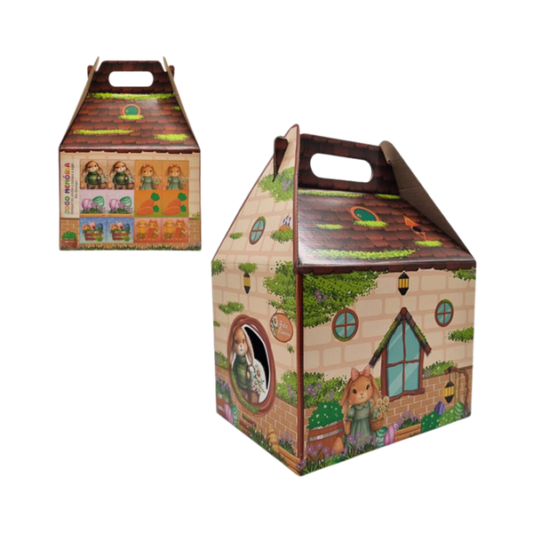 CAIXA CASINHA TOCA DO COELHO 22X18X17CM PRODAC