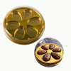 CAIXA P/ BOMBONS GOURMET DOURADO BWB