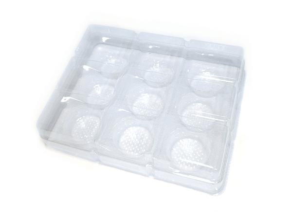 CANDY BOX METALIZADO 09 CAVIDADES BRANCO FLIP
