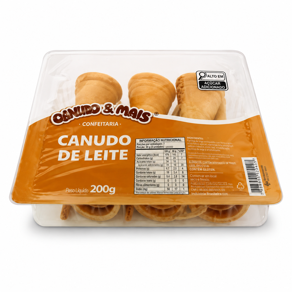 CANUDO DE LEITE 200G QUERO S.MAIS