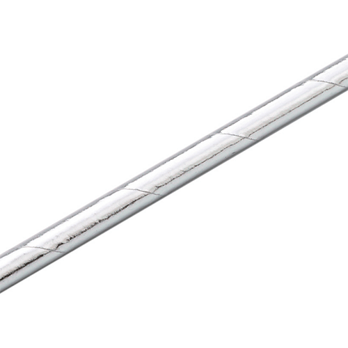 CANUDO PAPEL LISO PRATEADO SILVER PLASTIC