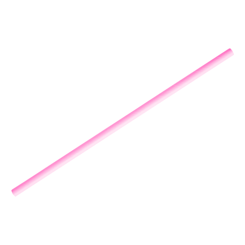 CANUDO PAPEL LISO ROSA BEBE SILVER PLASTIC