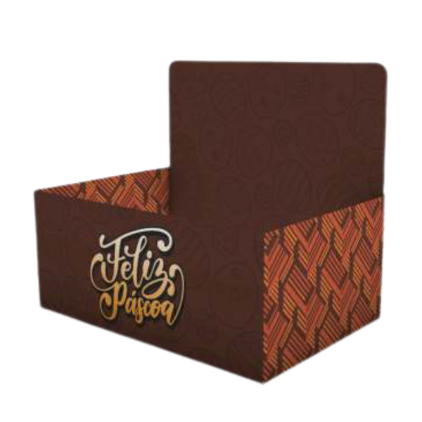 CESTA FELIZ PASCOA 24X15X10X19CM DACRUZ