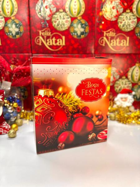 CESTA NATALINA CAIXA M BOAS FESTAS