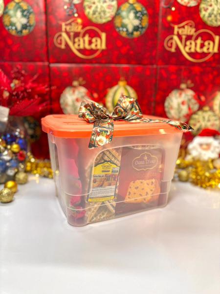 CESTA NATALINA CAIXA ORGANIZADORA 14L