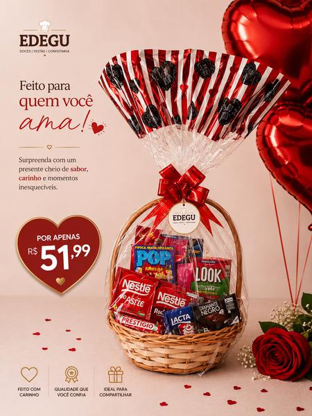 CESTA VIME P DIA DOS NAMORADOS