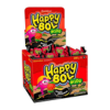 CHICLE HAPPY BOL MORANGO ACIDO 140G FLORESTAL