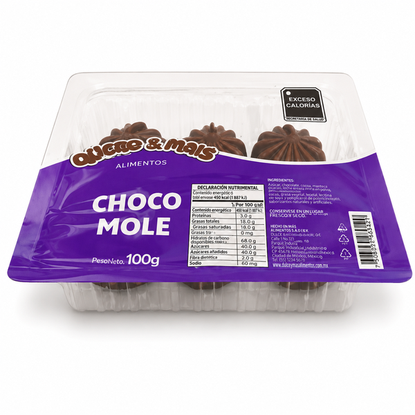 CHOCOMOLE PRETA 100G QUERO S.MAIS
