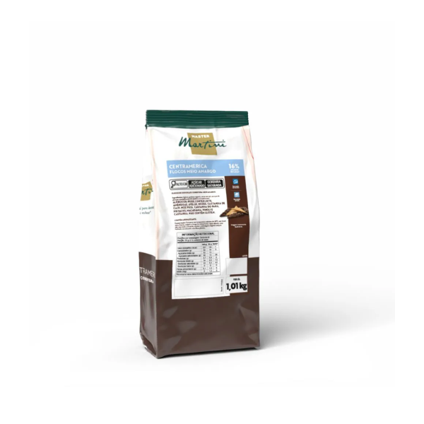 COB. CENTRAMERICA FLOCOS MEIO AMARGO 1,01KG MASTER
