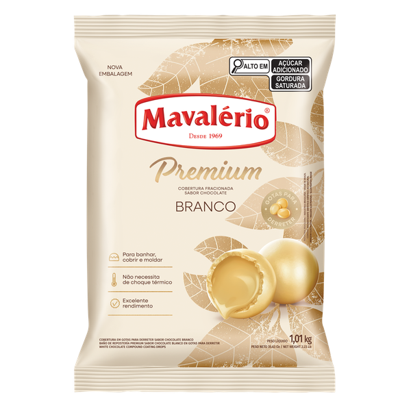 COB. PREMIUM GOTAS BRANCO 1010KG MAVALERIO