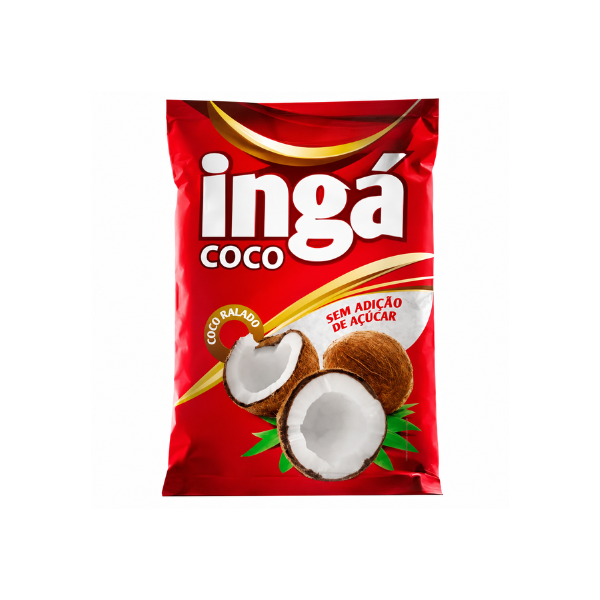 COCO RALADO S/ ACUCAR 1KG INGACOCO