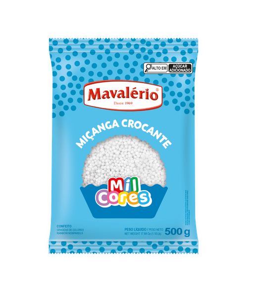 CONFEITO MICANGA BRANCA N. 0 MAVALERIO 500G