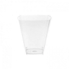 COPO QUADRADO 50ML CRISTAL C/10UN PRAFESTA