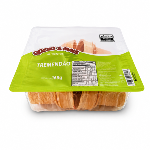 COPO TREMENDÃO C/5UN 168G QUERO S. MAIS