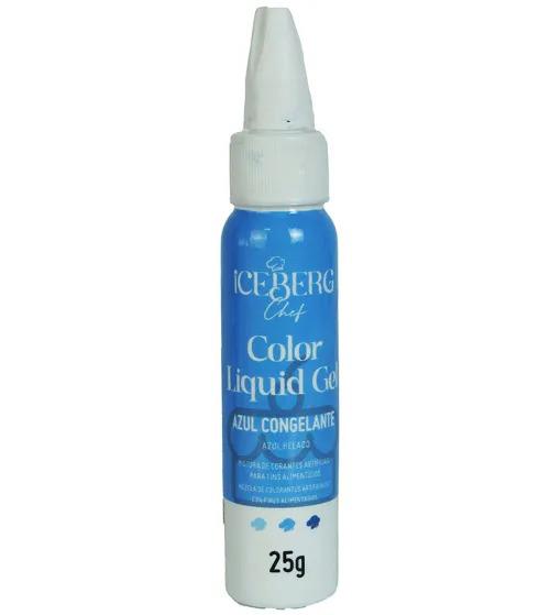 CORANTE LIQUIDO GEL AZUL CONGELANTE 25G ICEBERG