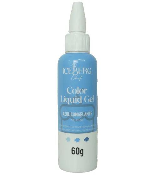 CORANTE LIQUIDO GEL AZUL CONGELANTE 60G ICEBERG
