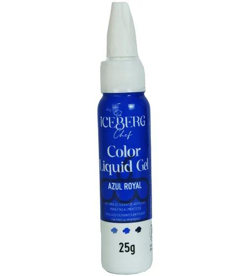 CORANTE LIQUIDO GEL AZUL ROYAL 25G ICEBERG