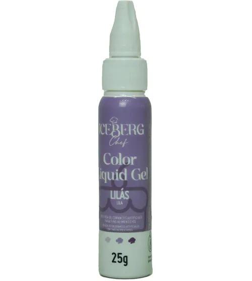 CORANTE LIQUIDO GEL LILAS 25G ICEBERG
