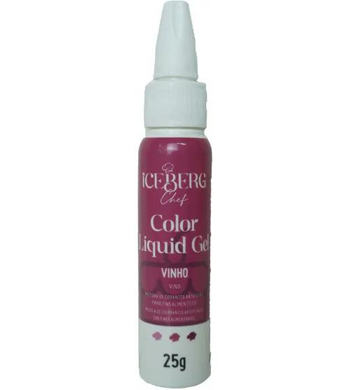CORANTE LIQUIDO GEL VINHO 25G ICEBERG