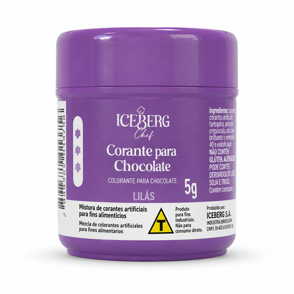 CORANTE PARA CHOCOLATE LILAS 5G ICEBERG